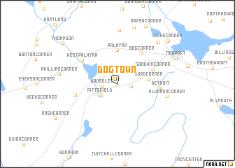 map of Dogtown