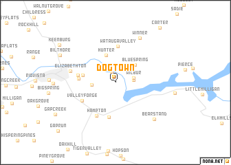 map of Dogtown