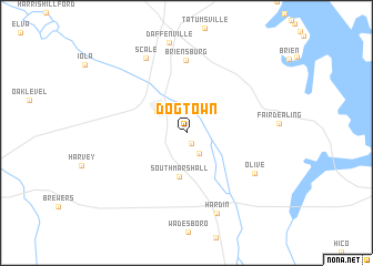 map of Dogtown