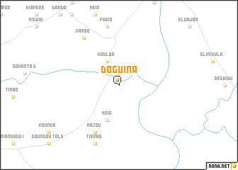 map of Doguina