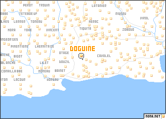 map of Doguine