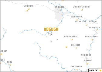 map of Do Gūsh