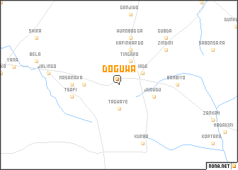 map of Doguwa