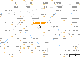 map of Dogwèma