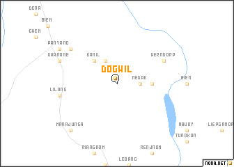 map of Dogwil