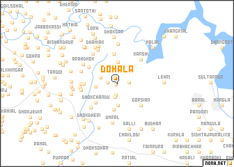 map of Dohāla