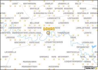 map of Dohan