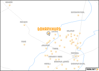 map of Dohar Khurd