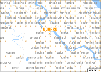 map of Dohāro