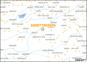 map of Dohatta Khurd