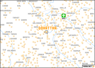 map of Dohattha