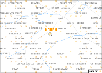 map of Dohem