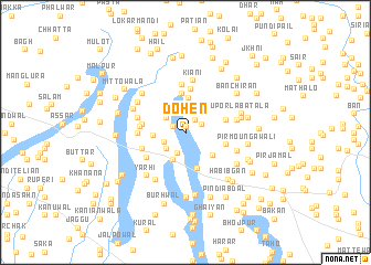 map of Dohen