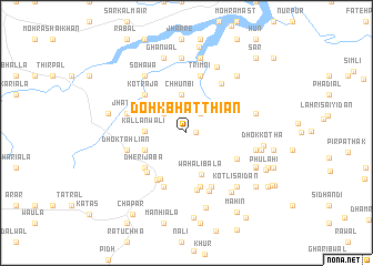map of Dohk Bhatthiān