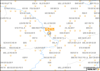 map of Dohm
