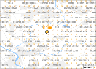 map of Dohm