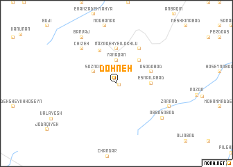 map of Dohneh