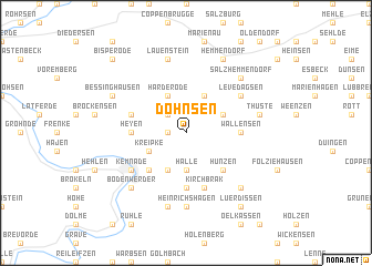 map of Dohnsen