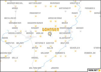 map of Dohnsen