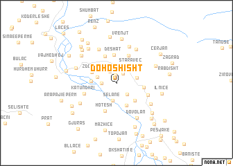 map of Dohoshisht