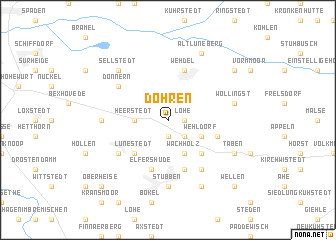 map of Dohren