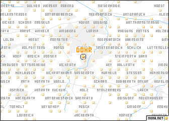 map of Dohr