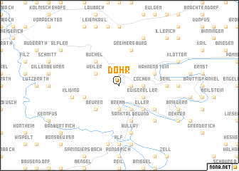 map of Dohr