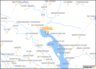 map of Dohūl