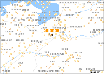 map of Doiān Ābi