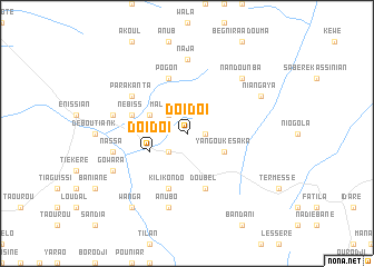 map of Doï Doï