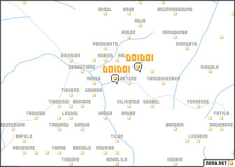 map of Doï Doï