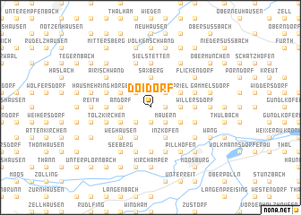 map of Doidorf