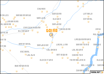 map of Doima