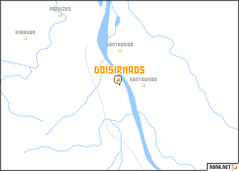 map of Dois Irmãos