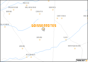 map of Dois Serrotes