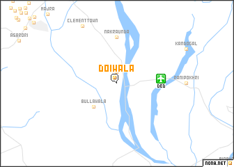 map of Doiwāla
