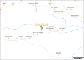 map of Dokagué