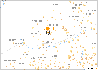 map of Dokai