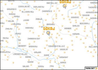 map of Dokaj