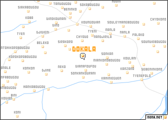 map of Dokala