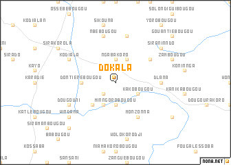 map of Dokala