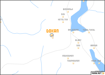 map of Dokan