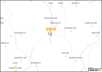 map of Doka