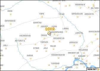 map of Doka