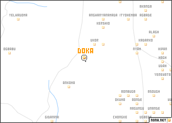 map of Doka