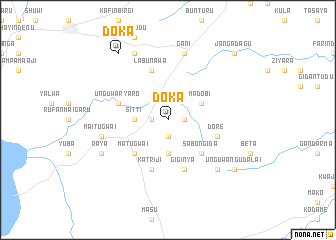 map of Doka