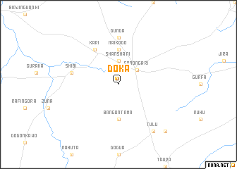 map of Doka