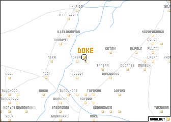 map of Doke