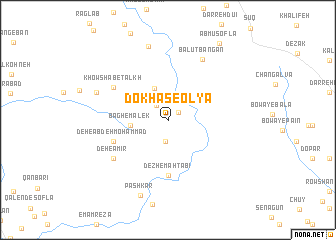 map of Do Khās-e ‘Olyā