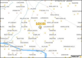 map of Dokiai